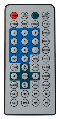 Custom Remote Model SR-44E Full Domed Membrane Keypad