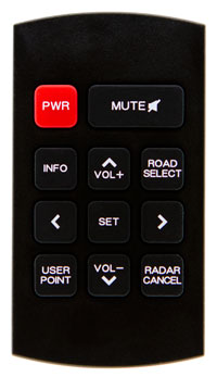 Custom Remote Control Model SX-910 - Small Rubber Keypad remote